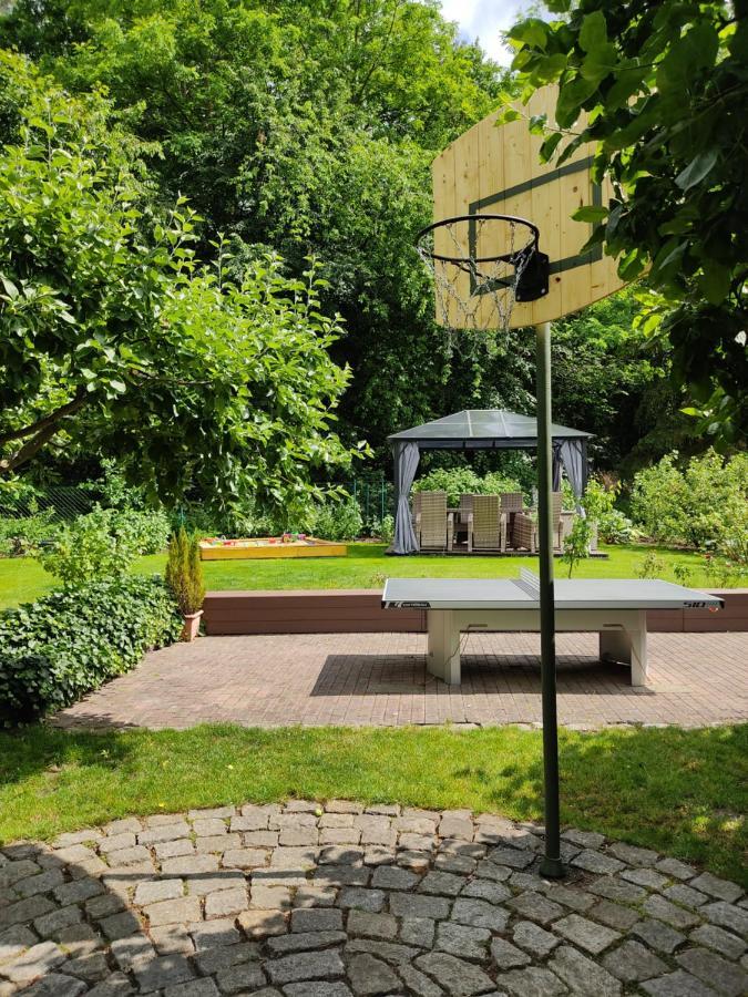 Grosszuegige Ferienwohnung Am Waldesrand Im Seenland Lauta Eksteriør billede